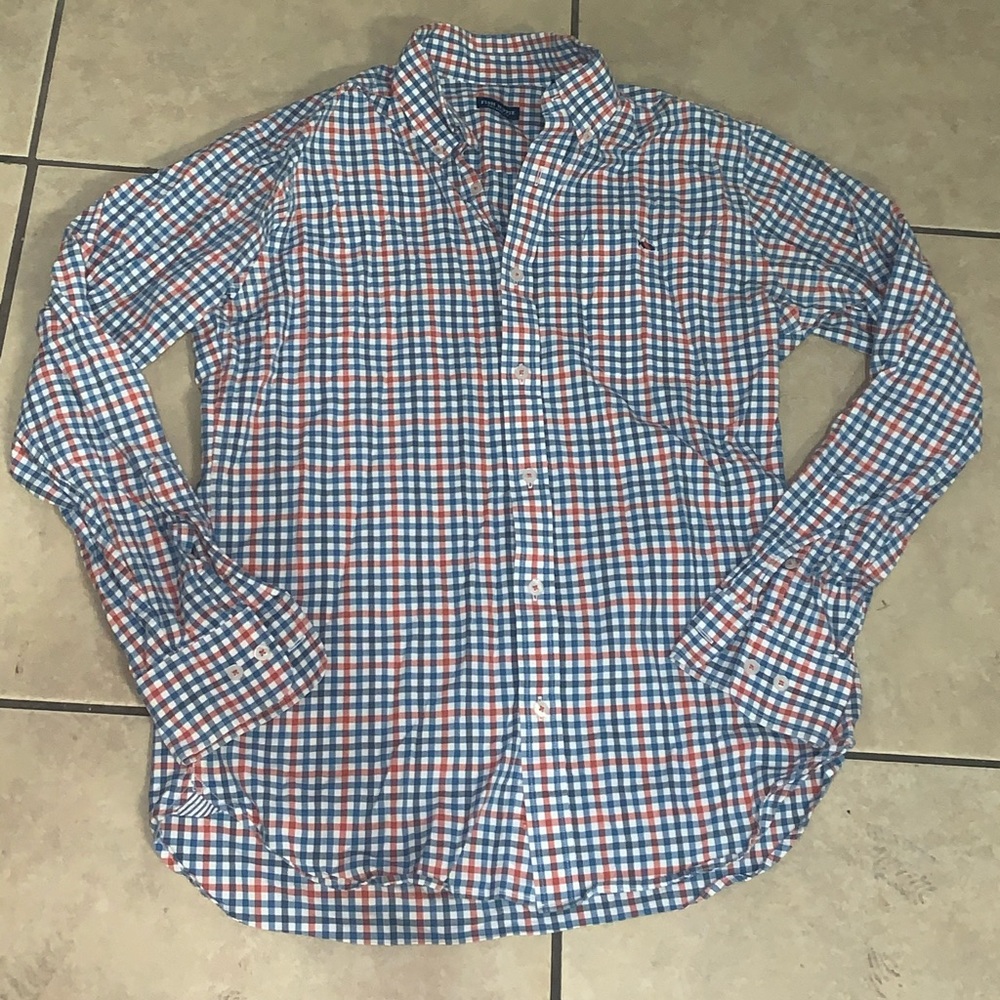 Men's Fish Hippie Button Down